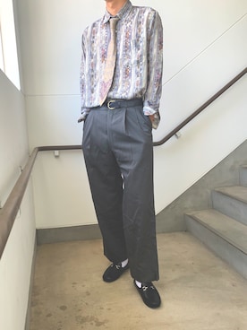 「アイテム（フォーマルスーツ/小物）」を使った、花さん（メンズ・181cm・10代）の夏コーディネート