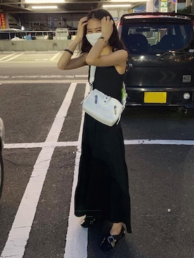 「KENZO」｜「アイテム（ワンピース/ドレス）」を使った、anrichさん（レディース・159cm）の夏コーディネート