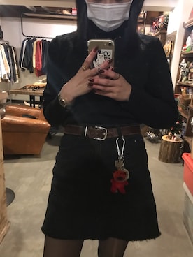 「ROLEX（ロレックス）のアイテム（アクセサリー）」を使った、anrichさん（レディース・159cm）の冬コーディネート