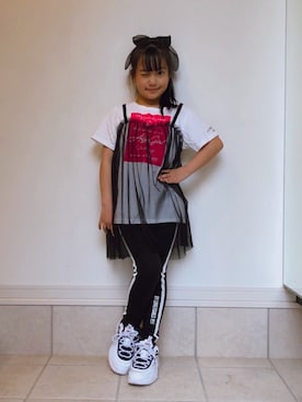 ERENAさん（キッズ・129cm）の春コーディネート