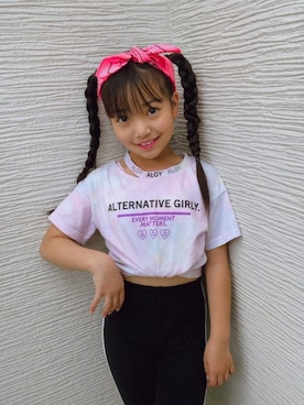 ERENAさん（キッズ・129cm）の春コーディネート