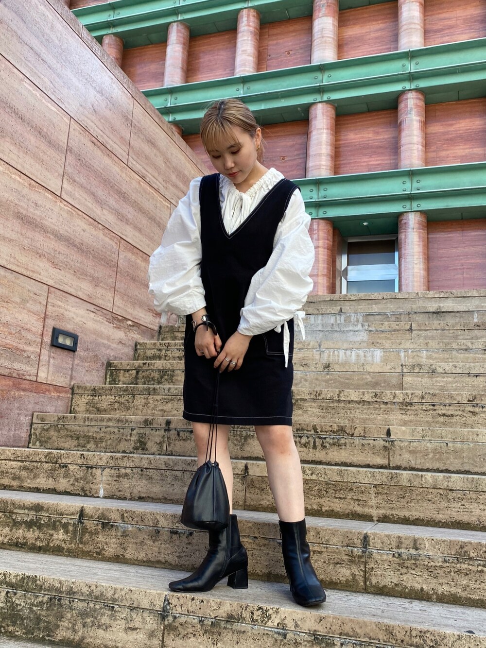 CLANE（クラネ）の「3WAY BACK OPEN GATHER TOPS（シャツ/ブラウス