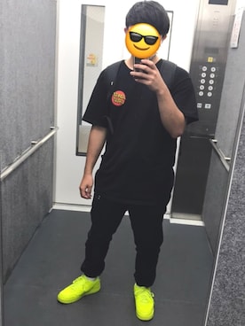 「Jordan（ジョーダン）のアイテム（パンツ）」を使った、shun さん（メンズ・173cm）の夏コーディネート