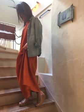 「B2nd」｜「アイテム（チュニック）」を使った、B'2nd@shinjukuさん（レディース・155cm）の春コーディネート