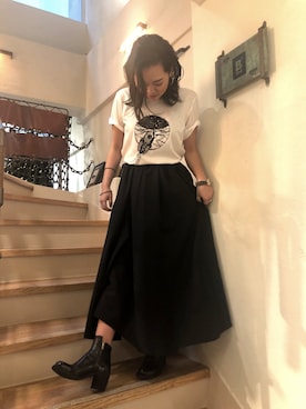 「Markus Lupfer （マーカスルプファー）のアイテム」を使った、B'2nd@shinjukuさん（レディース・157cm）の夏コーディネート