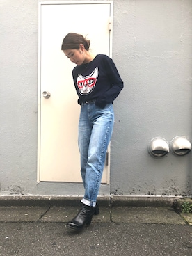 「ヤヌーク」｜「アイテム（アクセサリー）」を使った、B'2nd@shinjukuさん（レディース・157cm）の夏コーディネート