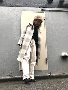 「B'2nd（ビーセカンド）のアイテム（ジャケット/アウター）」を使った、B'2nd@shinjukuさん（レディース・157cm）の秋コーディネート