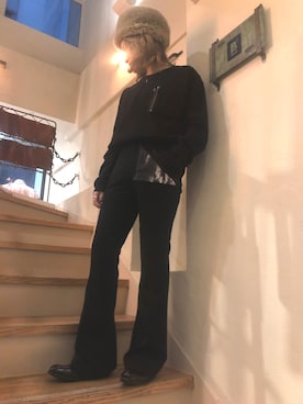 「CHRISTIAN DADA（クリスチャンダダ）のアイテム」を使った、B'2nd@shinjukuさん（レディース・157cm）の冬コーディネート