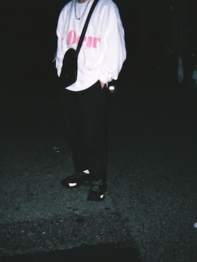「BALENCIAGA」｜「アイテム（チノパンツ）」を使った、kenさん（メンズ・173cm）の秋コーディネート