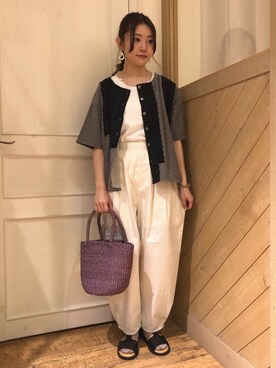 yanoさん（レディース・153cm）の夏コーディネート