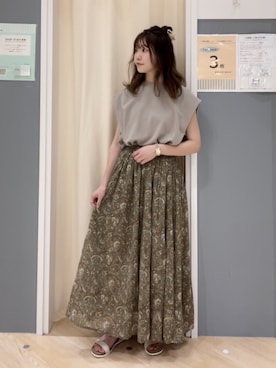 yanoさん（レディース・153cm）の夏コーディネート