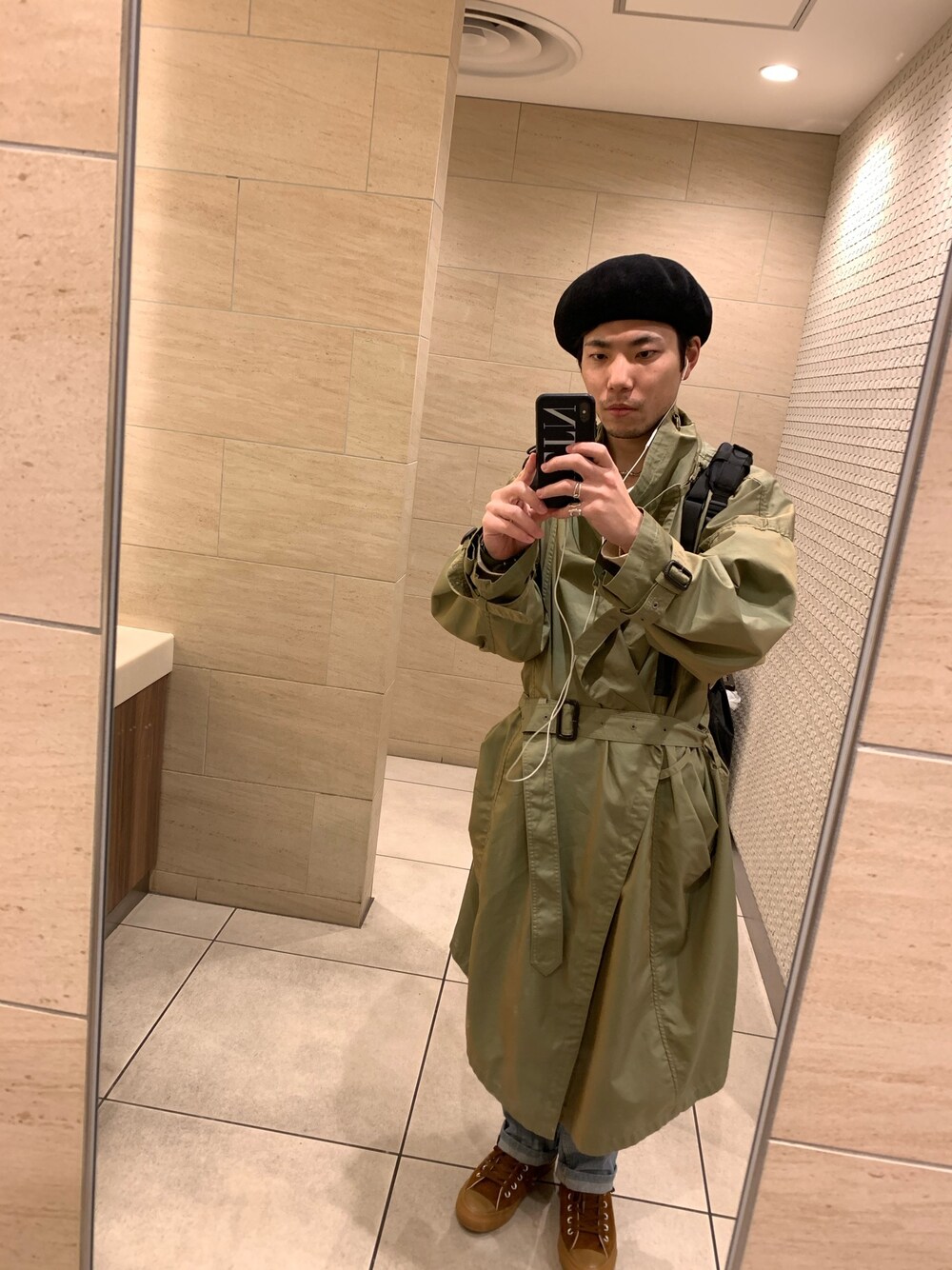 Iroquois（イロコイ）の「DRAPE WRAP COAT（トレンチコート）」 - WEAR