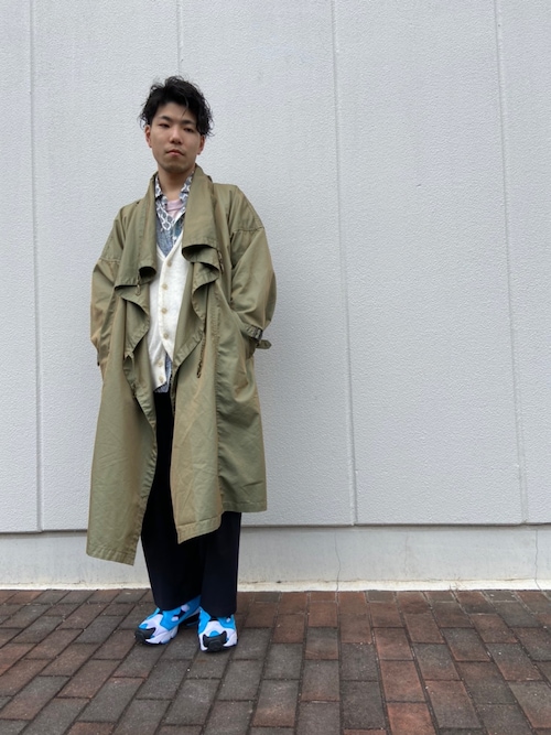 イロコイ　iroquois トレンチコート Iroquois（イロコイ）の「TOP MOSSER OVER COAT（トレンチコート