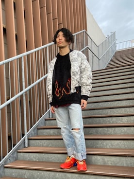 ヨネさん（メンズ・169cm）の秋コーディネート