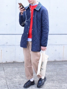 アマネさん(メンズ・175cm)の冬コーディネート