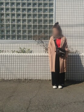 「nitca（ニトカ）のアイテム（その他アウター）」を使った、ケイコさん（レディース・150cm）の春コーディネート