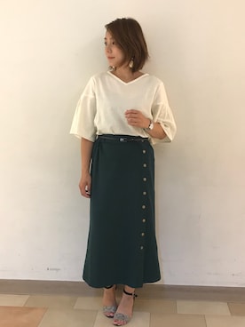 itsuさん（レディース・159cm）の夏コーディネート