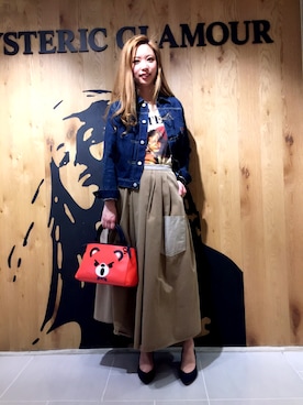 anna yamaguchiさん（レディース・162cm）の冬コーディネート