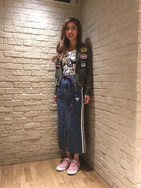 anna yamaguchiさん（レディース・162cm）の春コーディネート