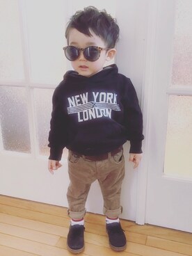 SGRさん（キッズ・80cm）の冬コーディネート