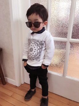 SGRさん(キッズ・80cm)の冬コーディネート