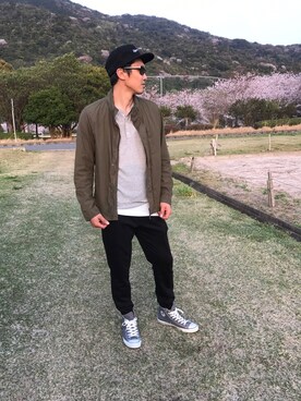 SGRさん（メンズ・179cm）の春コーディネート