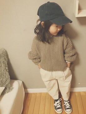 SGRさん（キッズ・100cm）の冬コーディネート