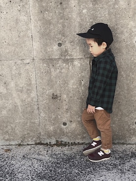 「オシャレパッソ」｜SGRさん（キッズ・100cm）の秋コーディネート