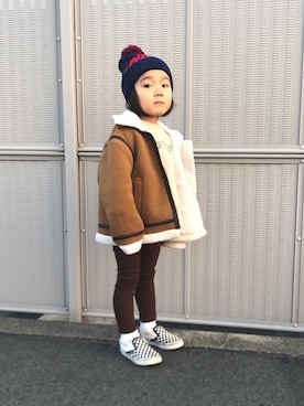 SGRさん（キッズ・110cm）の冬コーディネート