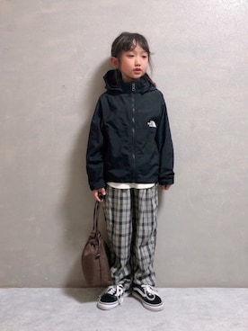 「AZUL by moussy（アズールバイマウジー）のアイテム」を使った、SGRさん（キッズ・110cm）の春コーディネート