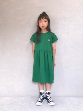 「MACKINTOSH PHILOSOPHY（ﾏｯｷﾝﾄｯｼｭ ﾌｨﾛｿﾌｨｰ）のアイテム」を使った、SGRさん（キッズ・110cm）の春コーディネート