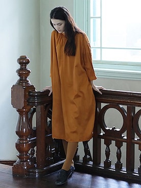 「アイテム（シャツワンピース）」を使った、palm maison storeさん（レディース・169cm・20代）の夏コーディネート