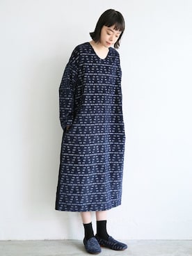 「sneeuw（スニュウ）のアイテム」を使った、palm maison storeさん（レディース・170cm）の夏コーディネート