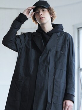 「ESSAY（エッセイ）のアイテム（ジャケット/アウター）」を使った、palm maison storeさん（メンズ・183cm）の夏コーディネート