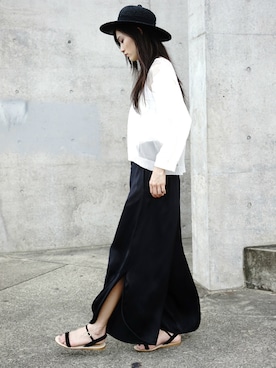 「靴」｜palm maison storeさん（レディース・169cm）の夏コーディネート