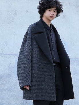 「エトセンス」｜「アイテム（ジャケット/アウター）」を使った、palm maison storeさん（メンズ・183cm）の秋コーディネート