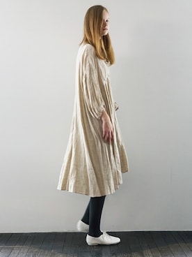 「アイテム（ワンピース/ドレス）」を使った、palm maison storeさん（レディース・177cm）の秋コーディネート