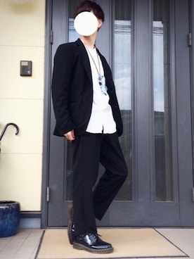 「Journal Standard TRISECT（トライセクト）のアイテム（テーラードジャケット）」を使った、ペケさん（メンズ・157cm）の春コーディネート