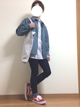 「417 EDIFICE（フォーワンセブンエディフィス）のアイテム（アクセサリー）」を使った、ペケさん（メンズ・157cm）の春コーディネート