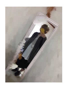 「はらぺこ商店」｜えりなさん（レディース・152cm）の春コーディネート
