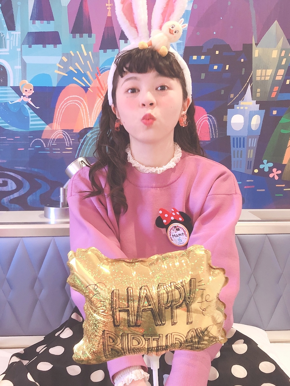 Dot&amp;Stripes アモッサミラノリブBIGパフプルオーバー Dot＆Stripes CHILD WOMAN（ドットアンドストライプス チャイルド