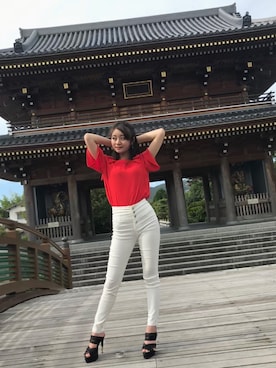 「model」｜shokoさん（レディース・174cm）の夏コーディネート