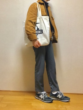 「SEVENDAYS=SUNDAY（セブンデイズサンデイ）のアイテム（その他アウター）」を使った、eiseiさん（メンズ・163cm）の冬コーディネート