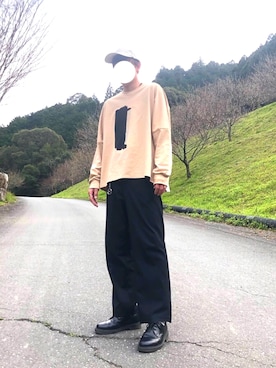 「Steven Alan（スティーブンアラン）のアイテム（帽子）」を使った、じょうさん（メンズ・170cm）の春コーディネート