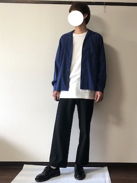 「STUDIOUS（ステュディオス）のアイテム」を使った、じょうさん（メンズ・170cm）の春コーディネート