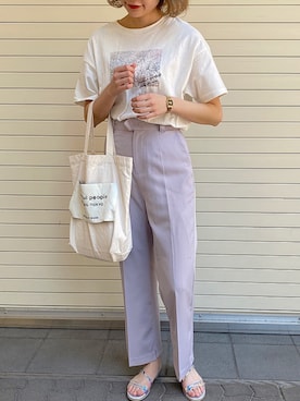 a m iさん（レディース・167cm）の春コーディネート