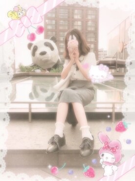 Linnnさん（レディース・158cm）の夏コーディネート