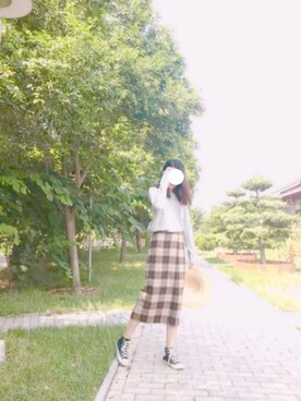 Linnnさん（レディース・158cm）の秋コーディネート