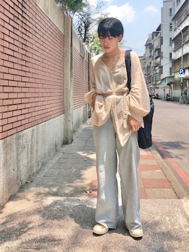 KellyLeeさん（レディース・166cm）の春コーディネート