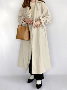 「tiptop」｜maiさん（レディース・159cm）の冬コーディネート